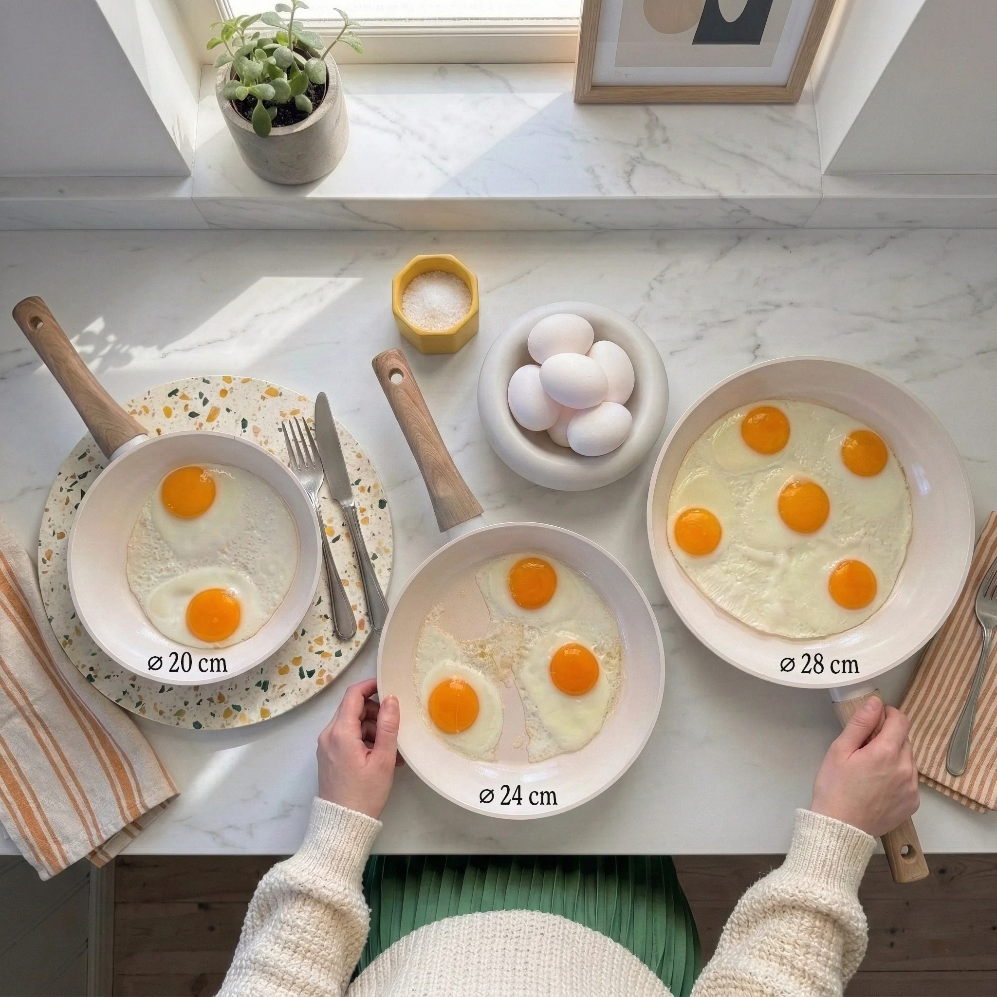 Go Ivory Koekenpan 24 cm - Image 7