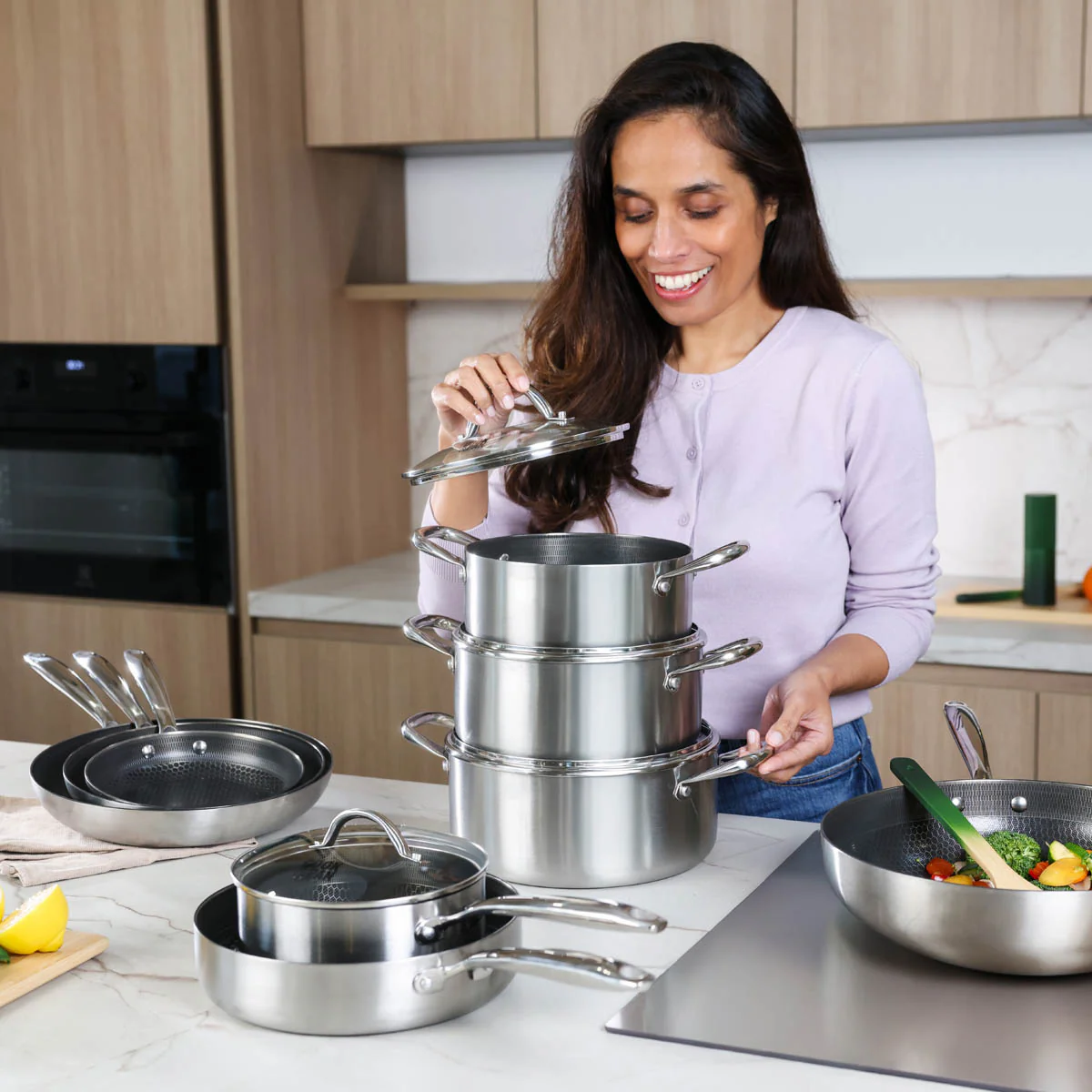 Honey Pannenset 5-delig - Image 4