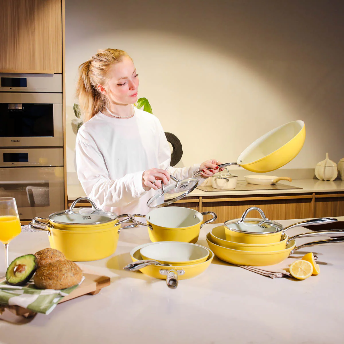 Sunny Side Koekenpannenset 3-delig - Image 3