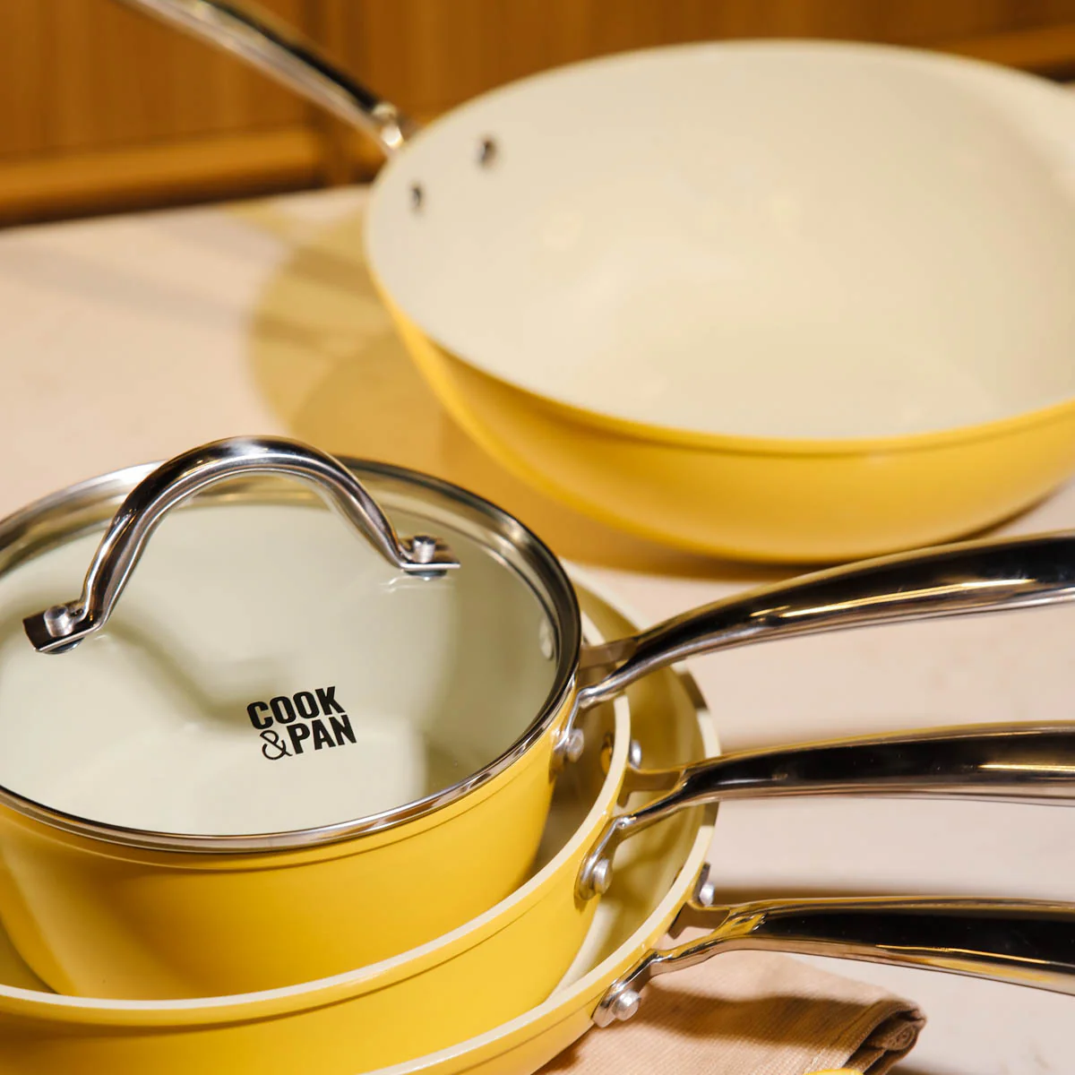 Sunny Side Koekenpannenset 3-delig - Image 4