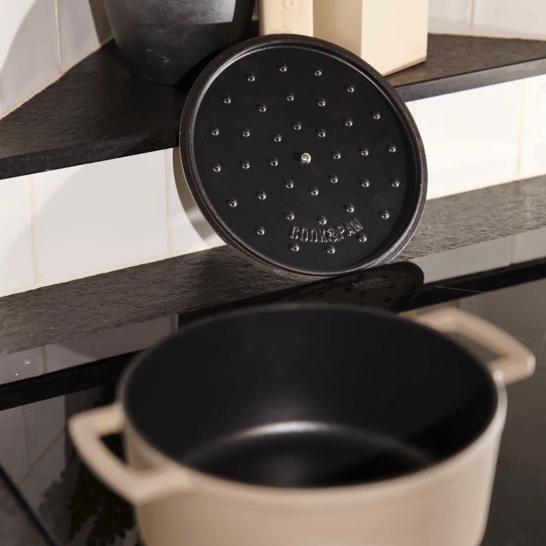 Taupe of Mind Gietijzeren Braadpannenset 2-delig - Image 3