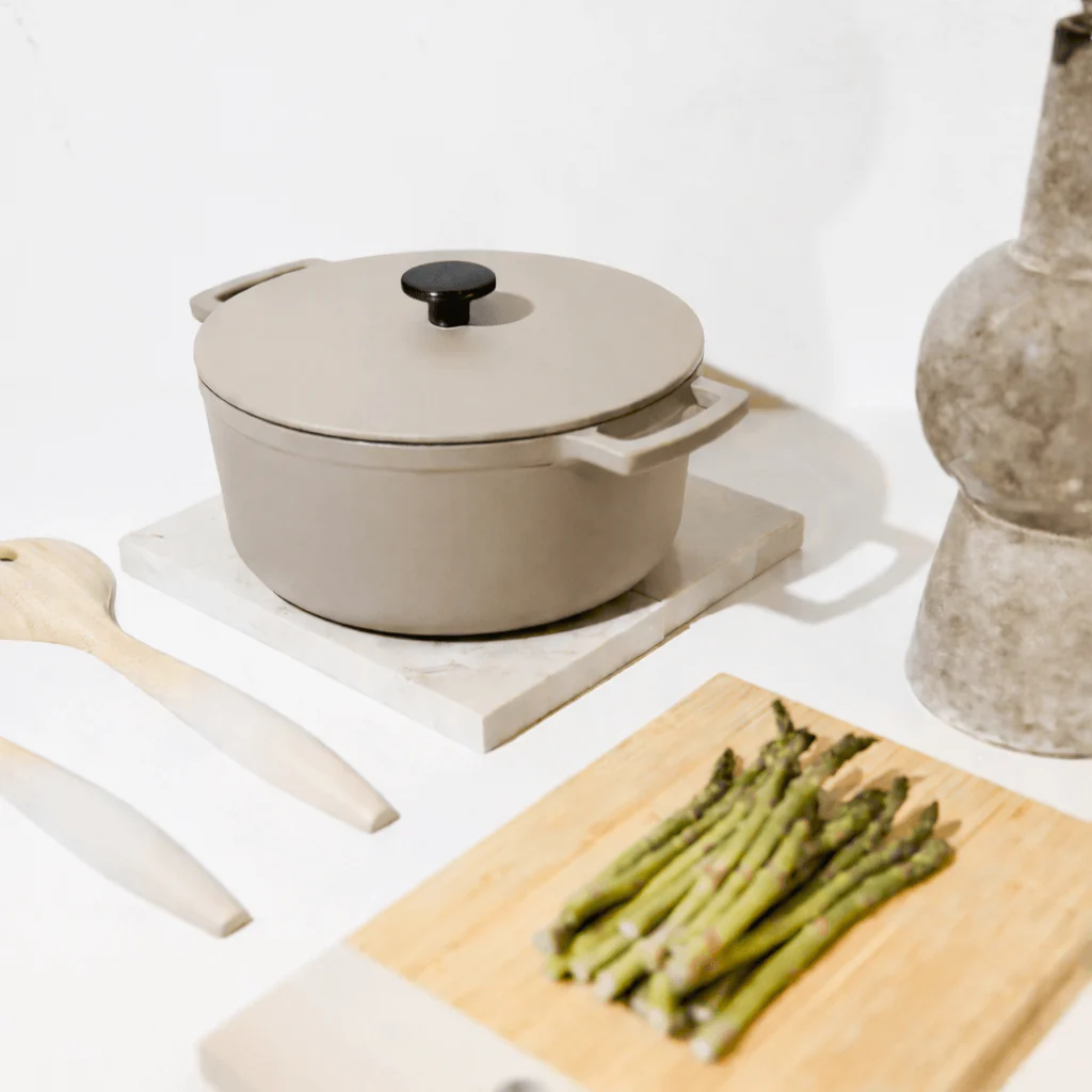 Taupe of Mind Gietijzeren Braadpannenset 2-delig - Image 5